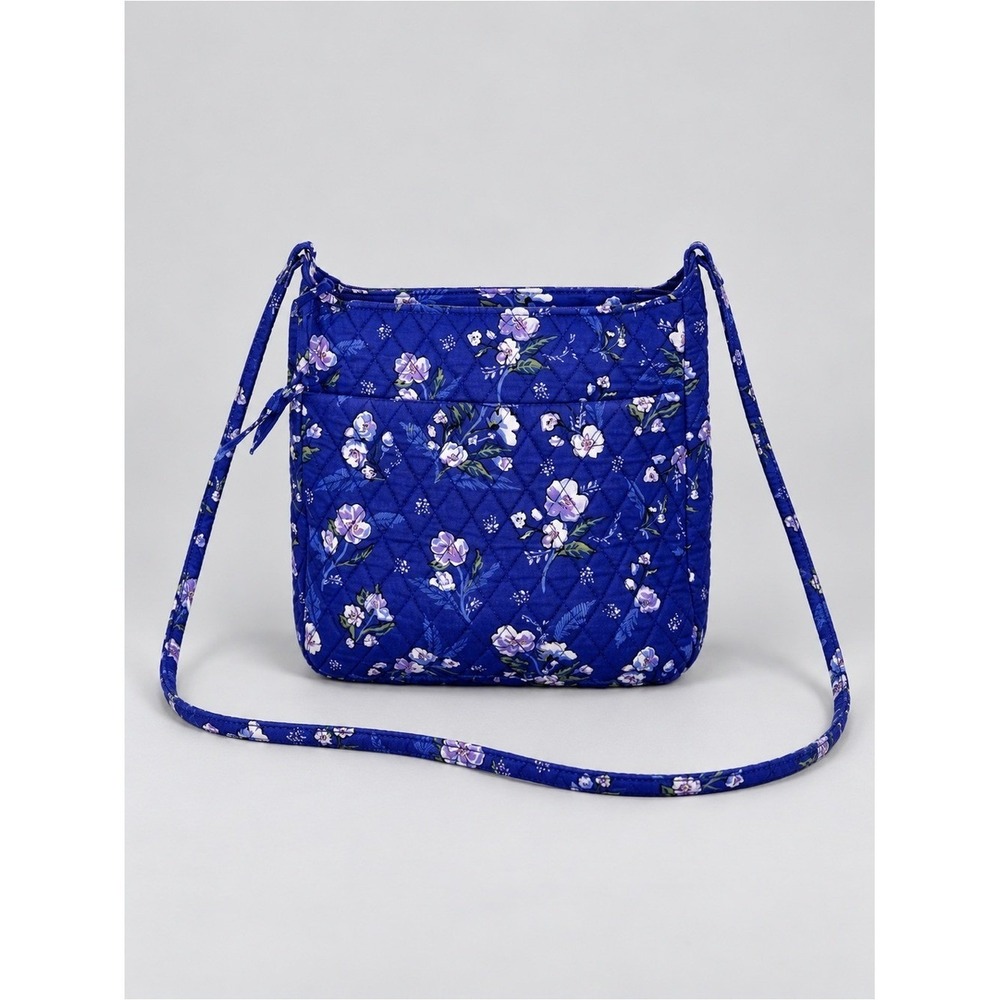 Vera Bradley Wild Roses Hipster Crossbody Bag Purse Floral Quilted